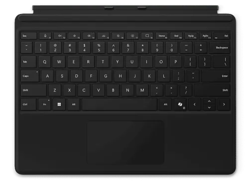 Teclado Microsoft Para Surface Pro Poliuretano Negro