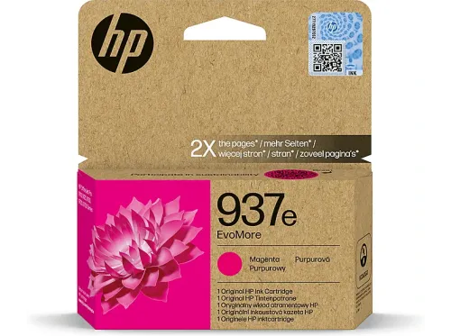 Cartucho de Tinta Original HP EvoMore 937e magenta