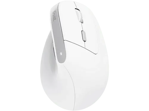 Ratón inalámbrico Trust Bayo II Inalámbrico 2400 ppp Ergonómico Blanco