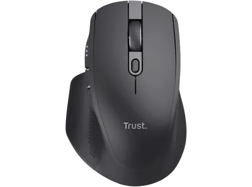 Ratón Trust Ozaa+ Inalámbrica 3200 DPI Multidispositivo Botones Silenciosos 2 Ruedas de Desplazamiento Negro