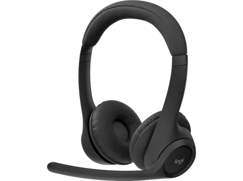 Auriculares inalámbricos Logitech Zone 300 Bluetooth Micrófonos (volteable) con cancelación de ruido Hasta 20h batería Multidispositivo Negro