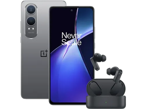 Móvil OnePlus Nord CE 4 Lite Super Silver 256 GB 8 GB RAM 6.67" AMOLED Full HD+ Snapdragon™ 695 5G Android + Auriculares OnePlus Nord Buds 2