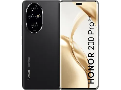 Móvil Honor 200 Pro Black 512 GB 12 GB RAM 6.78" AMOLED FHD+ 120Hz Qualcomm® Snapdragon® 8s Gen 3 5200 mAh Android