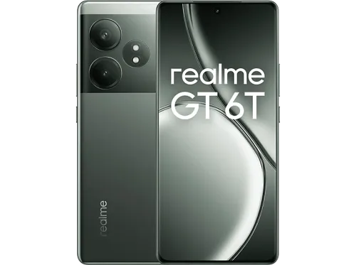 Móvil realme GT 6T Razor Green 256 GB 8 GB RAM 6.78" FHD+ AMOLED HDR 10+ Qualcomm® Adreno™ 732 5500 mAh Android