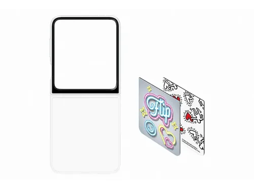 Funda Samsung Flipsuit Case Para Samsung Galaxy Z Flip6 Efectos LED Transparent-Gray