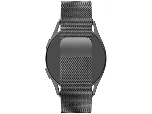 Correa Friendly License FRSWB090 Compatible con Amazfit 20 mm Acero Inoxidable Negro