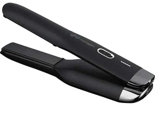 Plancha de pelo ghd Unplugged Cerámica 15W 185°C Sin Cable 20 min Autonomía Carga USB-C Negro