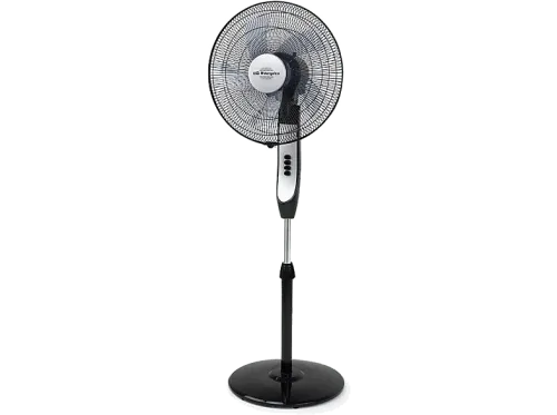 Ventilador de pie Orbegozo SF 0441 55W 3 Velocidades Negro