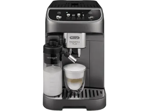 Cafetera superautomática De'Longhi Magnifica Plus 15 bar 1450 W 2 Tazas Pantalla táctil Negro titanio