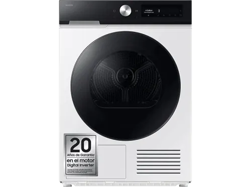 Secadora bomba de calor Samsung DV90BB7445GES3 9 Kg 18 programas QuickDrive™ Inteligencia Artificial y SmartThings Blanco