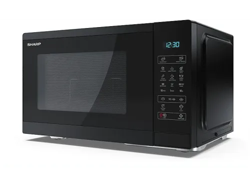 Microondas con grill Sharp YC-MG252AE-B 900 W 11 Niveles de Potencia 25 l Negro