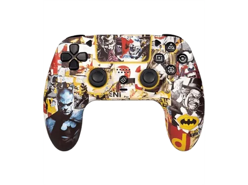 Gamepad FR-TEC Batman Inalámbrico 10 horas de autonomía Para PS4 y PC Con luz LED