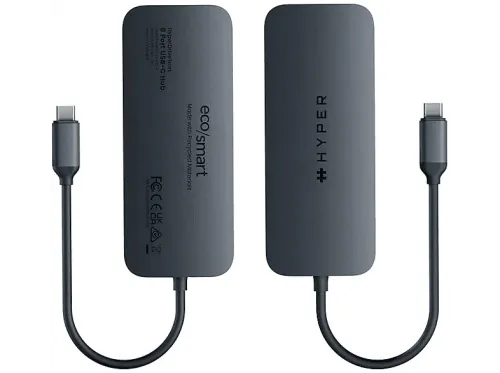 Hub USB/Concentrador Hyper HD4004GL 8 puertos HDMI 4K USB-C USB-A microSD SD Azul noche