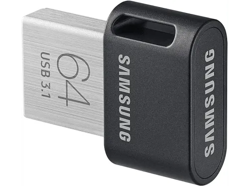 Memoria USB 64 GB Samsung Fit Plus Unidad Flash USB 3.1 300 MB/s Gris
