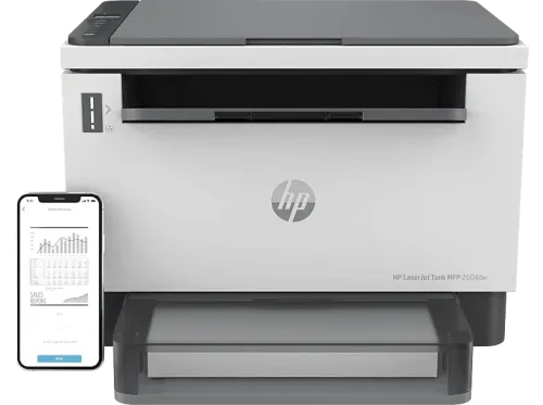 Impresora multifunción HP LaserJet Tank 2604dw B&W WiFi 22 ppm