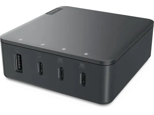 Cargador Lenovo Multi Puerto Lenovo Go de 130 W Gris Tormenta