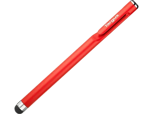 Lápiz óptico Targus AMM16501AMGL Antimicrobiano Táctil Clip de bolsillo Para tablets y smartphones Rojo