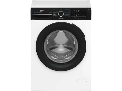 Lavadora carga frontal Beko Energy Spin BM3WFU41041W 10 kg 1400 rpm 15 Programas Motor ProSmart Inverter Función Vapor Blanco
