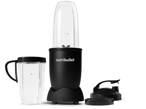 Batidoras de vaso Nutribullet Pro Mineral NB907MAB 900W Vaso para llevar 0.9 L/ 0.7 L Cuchilla acero inoxidable Sin BPA Negro mate