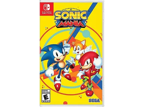 Nintendo Switch Sonic Mania Code in Box