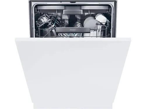 Lavavajillas integrable Haier Washlens Plus XS 6B0S3FSB 16 servicios 10 programas 60 cm Wi-Fi + Bluetooth Blanco