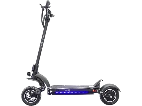 Patinete eléctrico smartGyro Raptor Potencia máxima 1300 W Potencia nominal 1000 W Carga Máxima 110 kg 18000 mAh 25 km/h Black