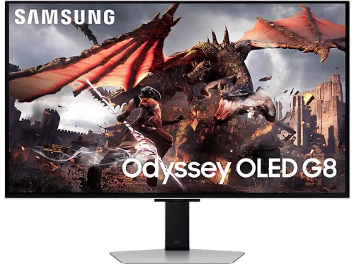 Monitor gaming Samsung ODYSSEY G8 LS32DG802SUXEN 32" 0.03ms 240Hz WiFi Bluetooth USB 2 Silver