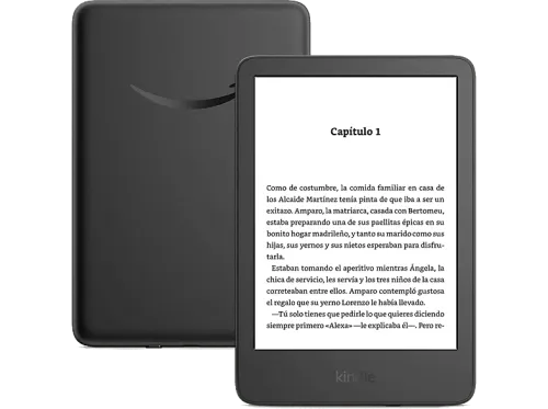 eBook Amazon Kindle (2024) 6" HD 300ppp 16 GB Memoria 8 semanas autonomía USB-C Black