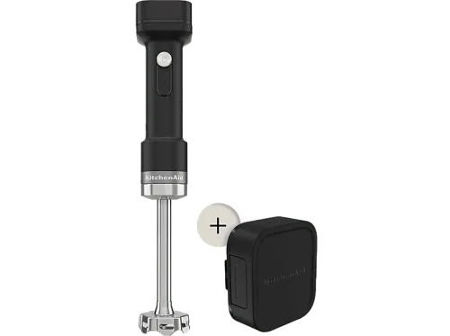 Batidora de mano KitchenAid 5KHBRV71BM 12 V Inalámbrico Regulable Jarra 700 ml 30 min de Funcionamiento Negro