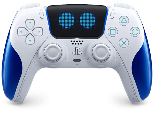 Mando PS5 Sony DualSense® ASTRO BOT™ Edición Limitada Para PlayStation Inalámbrica Bluetooth USB-C Blanco y Azul