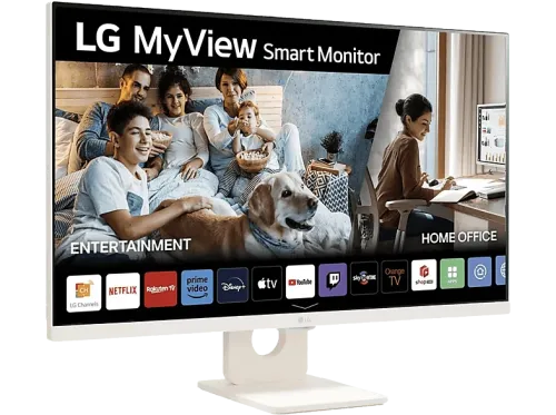 Monitor LG 32SR50F-W 32 " Full-HD 5 ms 60 Hz Smart TV webOS23 HDR10 HDMI 2.1 Blanco