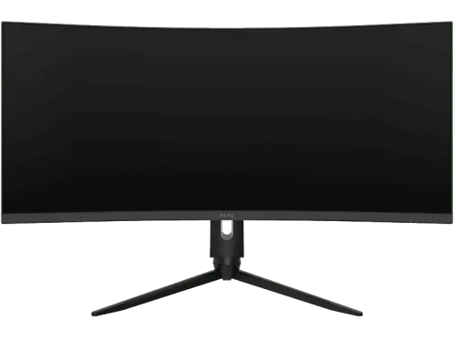 Monitor gaming Peaq PMO G341-CWQK 34" UWQHD 1 ms 165 Hz VA Curvo Altura ajustable Negro