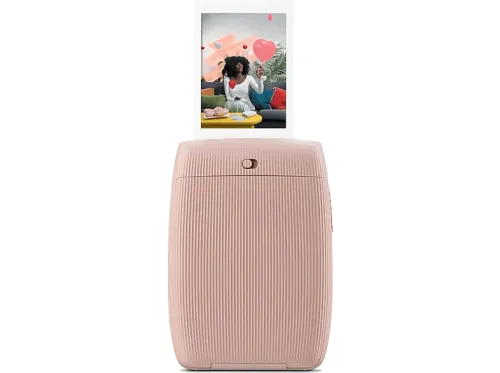 Impresora fotográfica Fujifilm Mini Link 3 Exposición de 3 colores con OLED 800 × 600 puntos Impresión en 15 segs Rose Pink