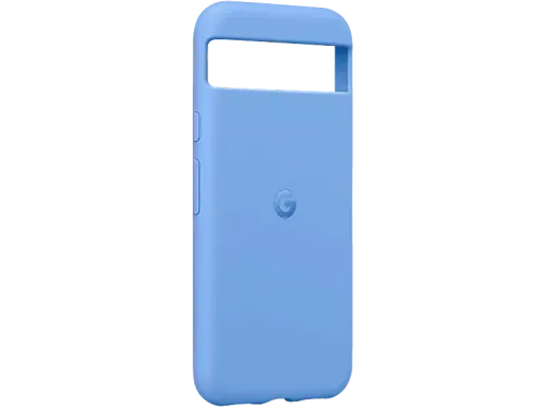 Funda Google Pixel 8a Case Para Google Pixel 8a Silicona resistente a las manchas Celeste