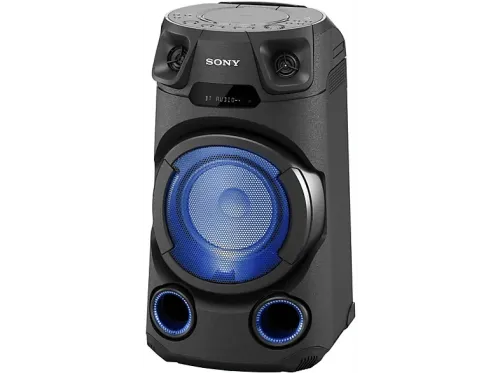 Altavoz inalámbrico Sony MHC-V13 150 W Con Antena FM+Control Remoto Bluetooth Iluminación LED Negro