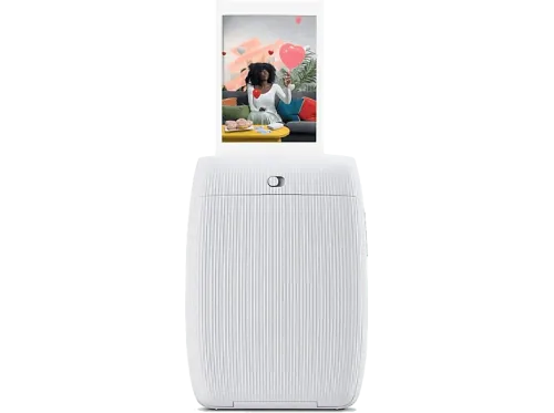 Impresora fotográfica Fujifilm Mini Link 3 Exposición de 3 colores con OLED 800 × 600 puntos Impresión en 15 segs Clay White
