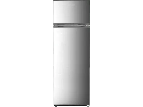 Frigorífico dos puertas Jocel JF239L Cíclico 160 cm 239 l Estantes cristal Acero Inox