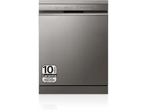 Lavavajillas LG DF355FP 14 servicios 9 programas 60 cm LED táctil Tercera bandeja QuadWash™ Acero inoxidable