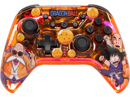 Mando Nintendo Switch FR-TEC Switch Gamepad  Wireless  Dragon Ball Nintendo Switch; PC; iOS; Android Translúcido Inalámbrico Multicolor