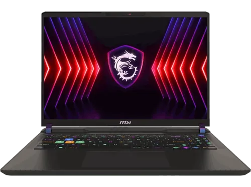 Portátil gaming MSI Vector 16 HX A13VHG-447XES 16" QHD+ Intel® Core™ i9-13980HX 32GB RAM 1 TB SSD GeForce RTX™ 4080 Sin sistema operativo
