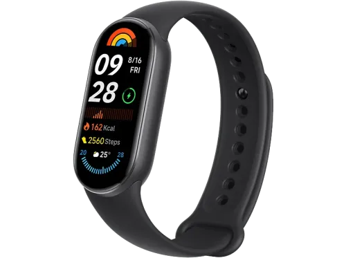 Pulsera de actividad Xiaomi Smart Band 9 1.62" AMOLED Batería hasta 21 días Módulo de monitorización de salud y entreno Negro