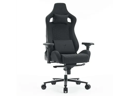 Silla gaming Isy IGC-1000 4D (ajustable en altura anchura y profundidad también se puede girar) 150 kg Negro