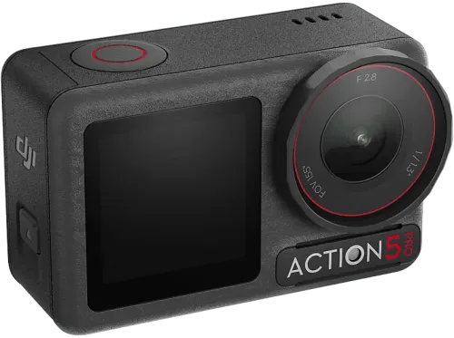 Cámara deportiva DJI Osmo Action 5 Pro Adventure Combo 4K 4h Autonomía Pantalla táctil 2.5" 64 GB Memoria Interna Negro