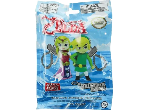 Llavero Magicbox The Legend Of Zelda: Backpack Buddies Licencia oficial Nintendo Modelo aleatorio