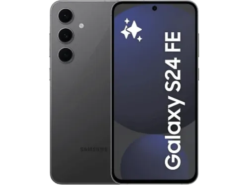 Móvil Samsung Galaxy S24 FE Graphite 256GB 8GB RAM 6.7" FHD+ Exynos 2400  4700mAh Android 14