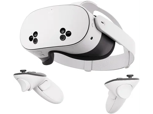 Gafas de realidad virtual Meta Quest 3s 256 GB 8 GB RAM Snapdragon XR2 Gen 2 1832×1920p 2.5h Autonomía Blanco