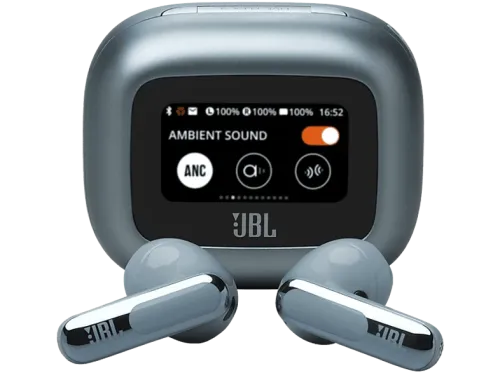Auriculares True Wireless JBL Live Flex 3 50 h Autonomía Cancelación de Ruido Open Stick Blue
