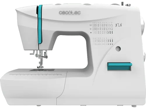 Máquina de coser Cecotec BelleCouture 66 Puntadas para un nivel intermedio y Kit de accesorios White