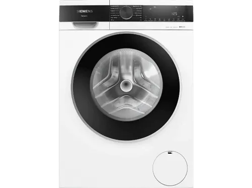 Lavadora carga frontal Siemens WG44G2ZAES Serie IQ500 9 kg 1400 RPM 17 programas Smart Finish programa AntiManchas Blanco