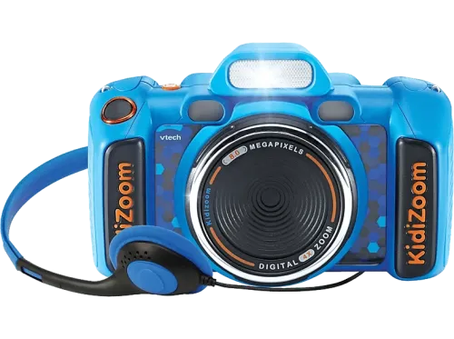 Cámara VTech Kidizoom Duo FX 8MP Cámara Frontal y Selfi Vídeos 256MB de Memoria Azul